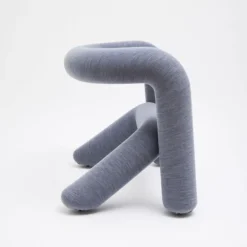 Fauteuil gris-bleu 65cm Extra bold - Moustache
