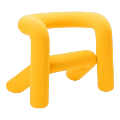 Fauteuil jaune 65cm Extra Bold - Moustache