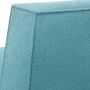 Fauteuil lounge en laine bleu ciel 85x63x72cm Hunk - Hem