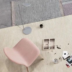 Fauteuil lounge gris Visu - Muuto