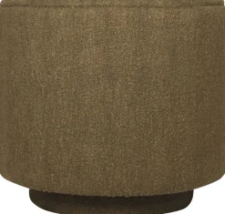 Fauteuil pivotant en tissu knot forest 70cm Savoy - Versmissen