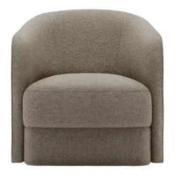 Fauteuil rembourré en barnum hemp 71cm Covent - New Works