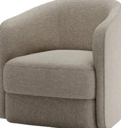 Fauteuil rembourré en barnum hemp 71cm Covent - New Works