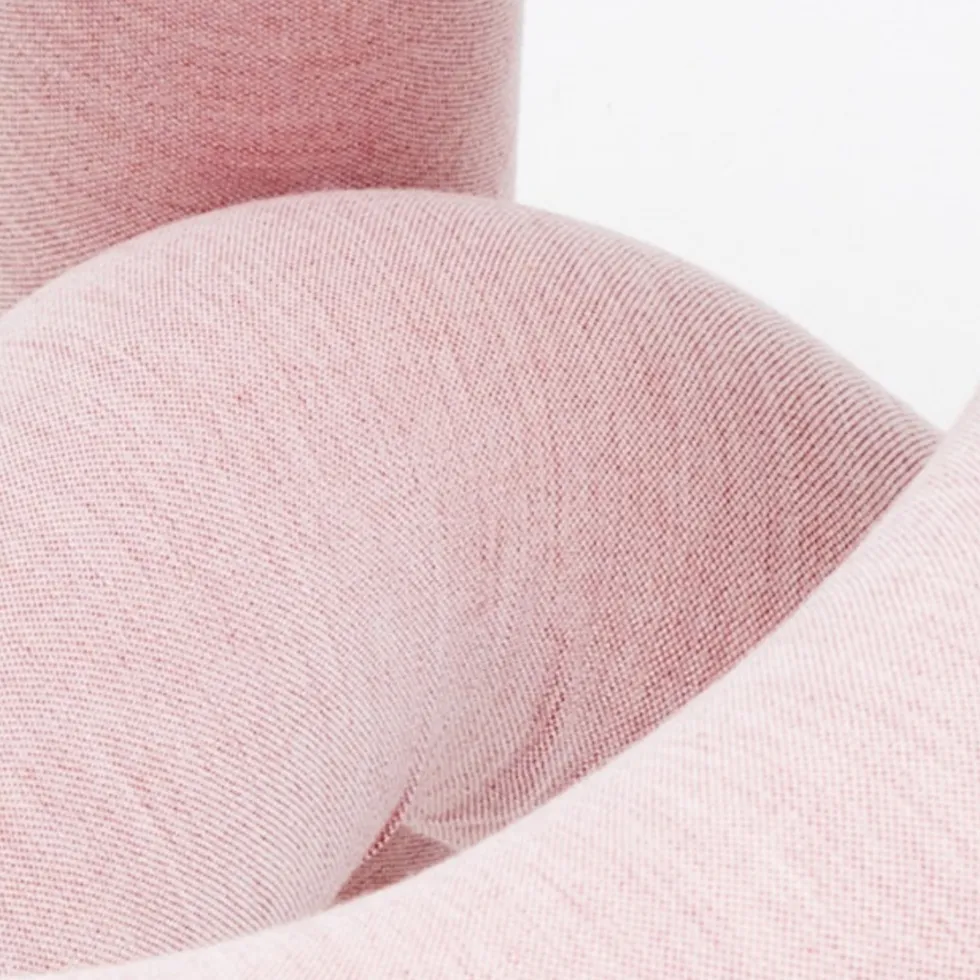 Fauteuil rose pale-rouge 65cm Extra bold - Moustache