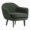 Fauteuil Sum Black Alu - Normann Copenhagen