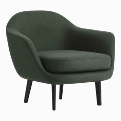 Fauteuil Sum Black Alu - Normann Copenhagen