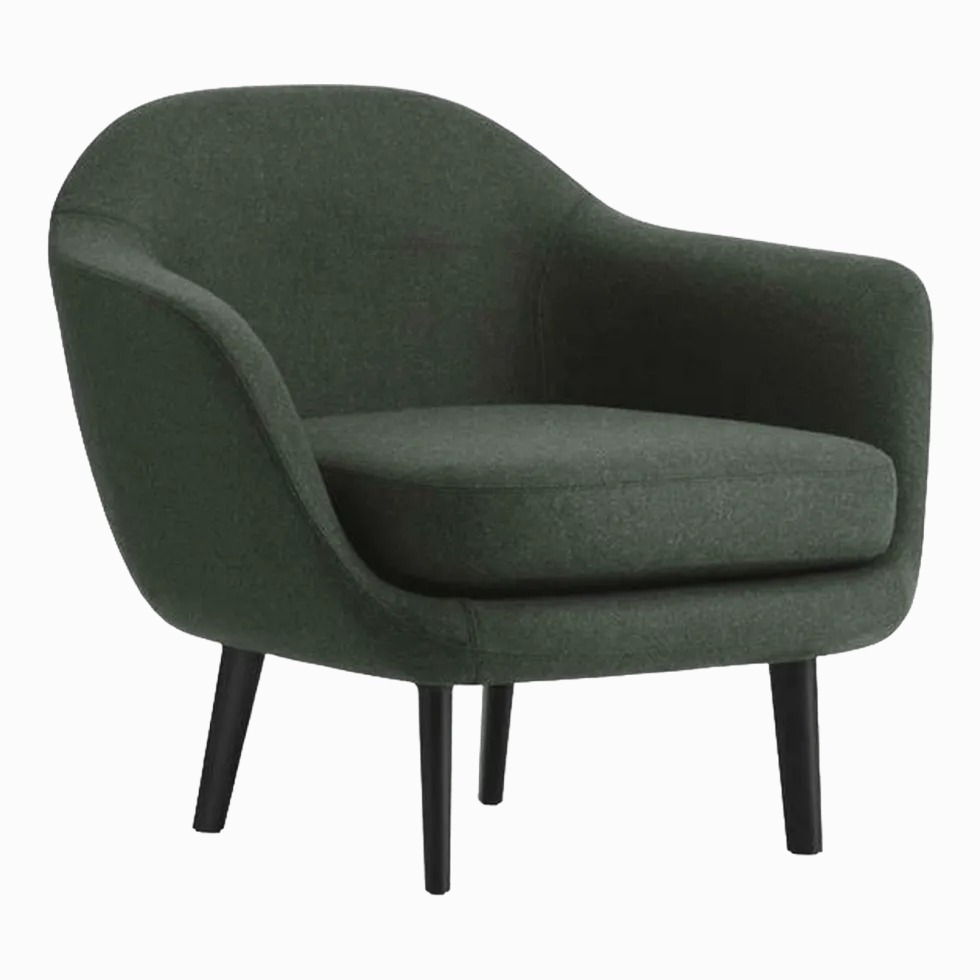 Fauteuil Sum Black Alu - Normann Copenhagen