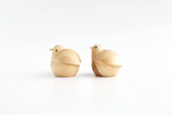Figurine en bouleau naturel oiseau volant I Piccolini - EMKO
