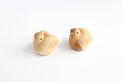 Figurine en bouleau naturel oiseau volant I Piccolini - EMKO