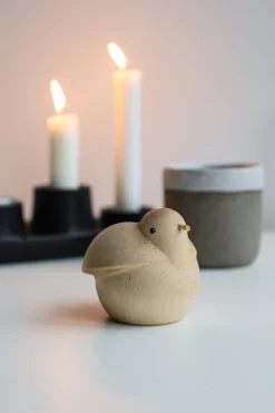 Figurine en bouleau naturel oiseau volant I Piccolini - EMKO