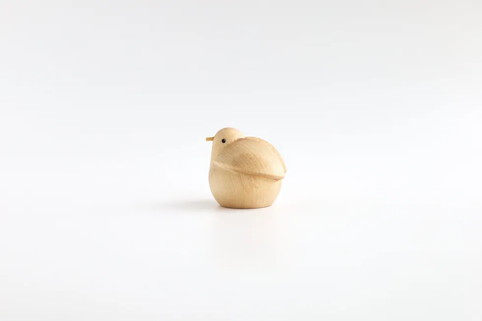 Figurine en bouleau naturel oiseau volant I Piccolini - EMKO