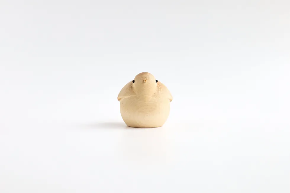 Figurine en bouleau naturel oiseau volant I Piccolini - EMKO