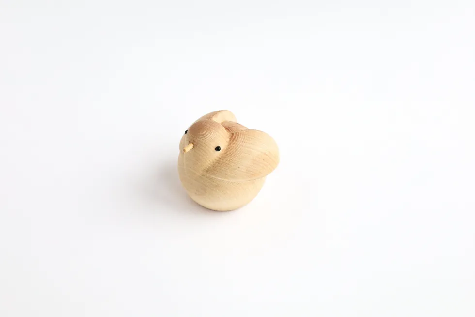 Figurine en bouleau naturel oiseau volant I Piccolini - EMKO
