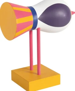 Figurine oiseaux en hêtre massif coloré 16x16x7cm Birds 1967 N°1 - Design House Stockholm