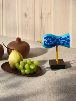 Figurine oiseaux en hêtre massif coloré 16x16x7cm Birds 1967 N°4 - Design House Stockholm