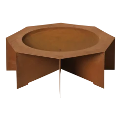 Foyer de feu en fer corten 85,5x29cm Otte - Ferm Living