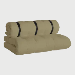 Futon canapé de jardin dépliable beige Buckle-up - Karup Design