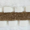 Futon en coton noir mousse et fibre de coco 160x200cm sandwich - Karup Design