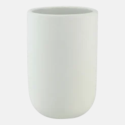 Gobelet en céramique blanche Lotus - Mette Ditmer