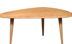 Grande table basse en chêne brut Fifties - RED Edition