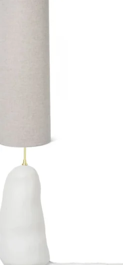 Grand pied de lampe en céramique blanc 23 x 100,5 cm Hebe - Ferm Living