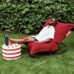 Grand pouf extérieur gris roche Original Outdoor - Fatboy