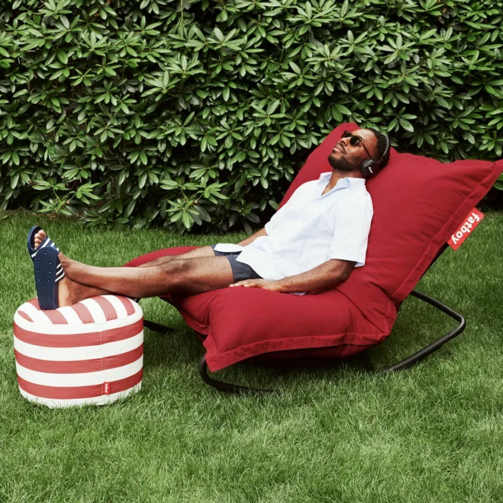 Grand pouf extérieur gris roche Original Outdoor - Fatboy
