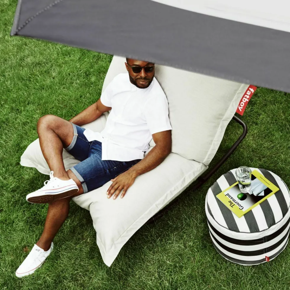 Grand pouf extérieur gris roche Original Outdoor - Fatboy