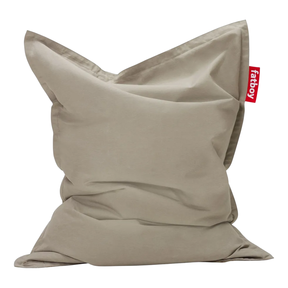 Grand pouf extérieur gris taupe Original Outdoor - Fatboy