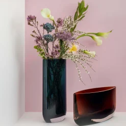 Grand vase transparent Blade - Nude Glass