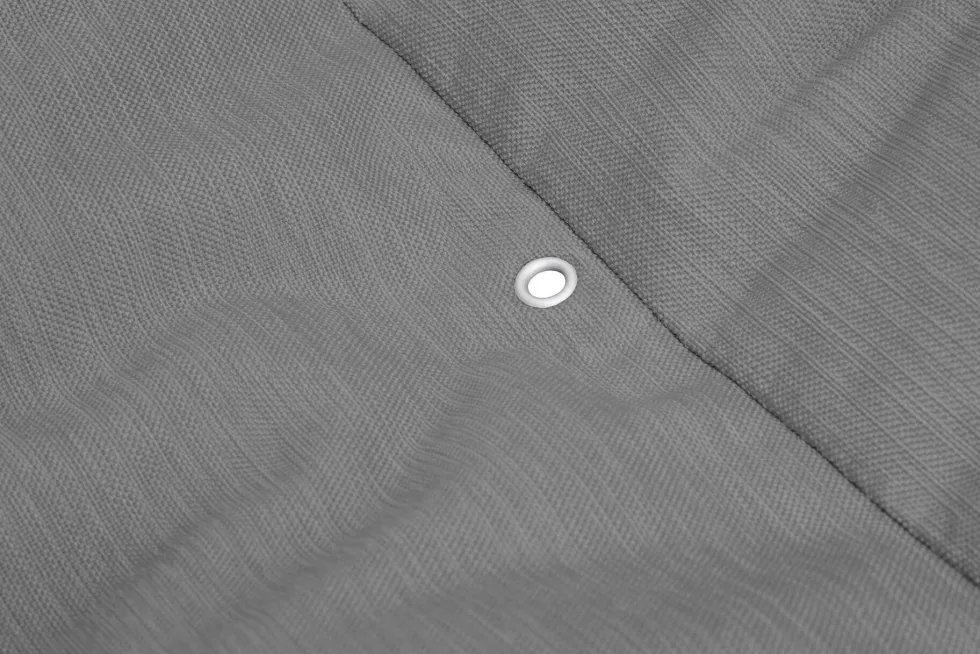 Hamac en acier noir et tissu gris rock avec coussin 270x138x110cm Headdemock Superb Deluxe - Fatboy