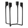 Heima 4armed Candlestick noir - Normann Copenhagen