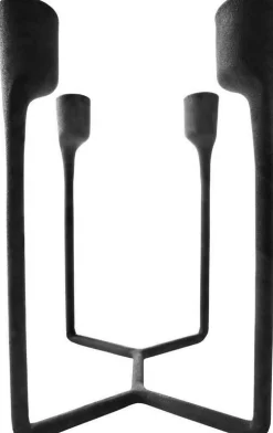 Heima 4armed Candlestick noir - Normann Copenhagen