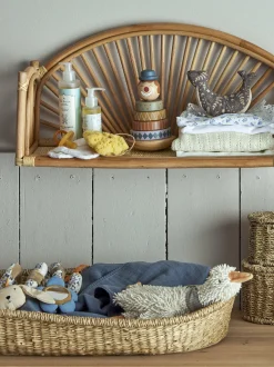 Hochet Niffe Coton Gris - Bloomingville Mini