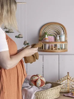 Hochet Venke Orange Coton - Bloomingville Mini