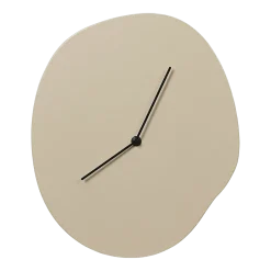 Horloge murale beige 28 x 33 cm Melt - Ferm Living