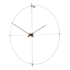 Horloge murale blanche Bilbao N - Nomon