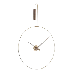 Horloge murale dorée Daro - Nomon