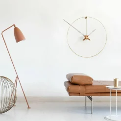 Horloge murale dorée New Anda G - Nomon