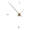 Horloge murale dorée 4 signaux horaires Tacón G - Nomon
