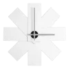 Horloge murale en métal blanche Watch Me - Normann Copenhagen