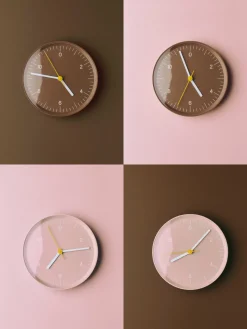 Horloge murale en métal marron 26,5cm - HAY