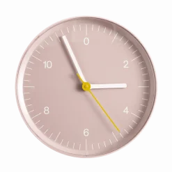 Horloge murale en métal rose 26,5cm - HAY