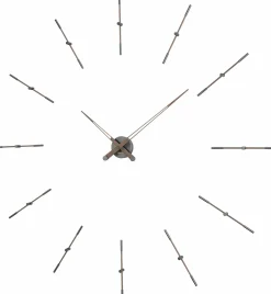 Horloge murale grise 12 signaux horaires 155 cm Merlín T - Nomon