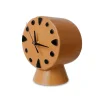 Horloge rétro en céramique peach 20,8cm - HKLIVING