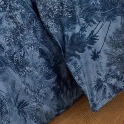 Housse de couette bleu 240x220cm Kali - Madura