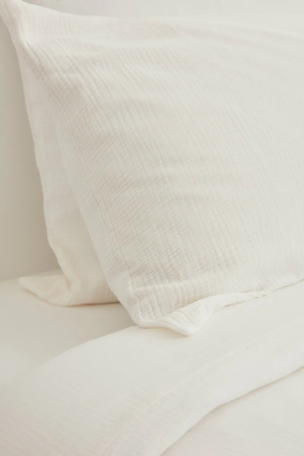 Housse de couette milk en gaze de coton 200 x 200 cm - The Cool Republic