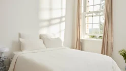 Housse de couette milk en gaze de coton 200 x 200 cm - The Cool Republic