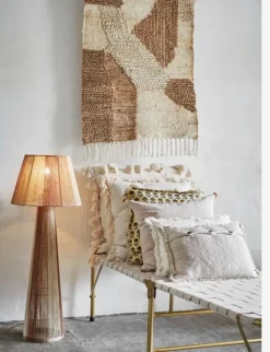 Housse de coussin avec glands - Madam Stoltz