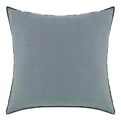Housse De Coussin Carlina Vert Et Bourdon Noir - Madura